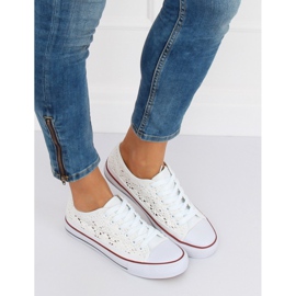 Vita spetsskor SN282P Vit 1