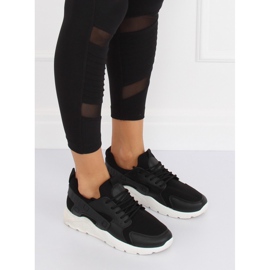 Svarta LA18P Svarta sportskor 1