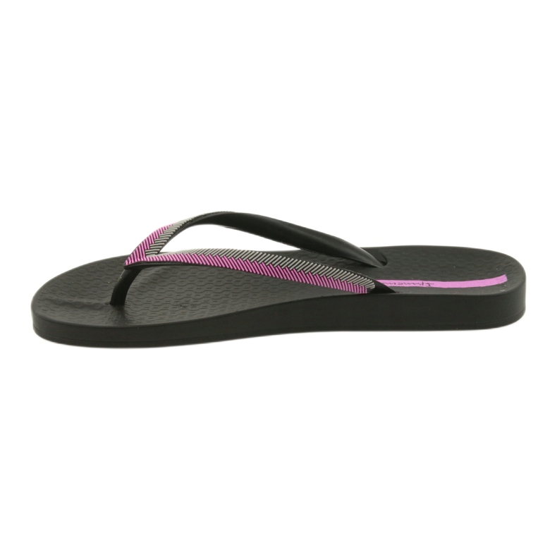 Ipanema Kvinnors flip flops 82518 svart/fuchsia 2
