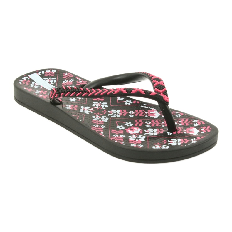 Ipanema 82519 svarta flip-flops rosa 1