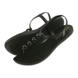 Ipanema sandaler damskor flip-flops med bollar 82517 svart 4