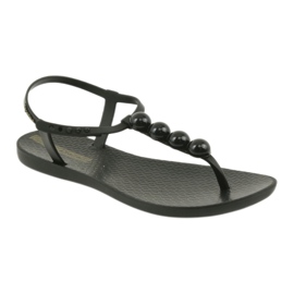 Ipanema sandaler damskor flip-flops med bollar 82517 svart 1