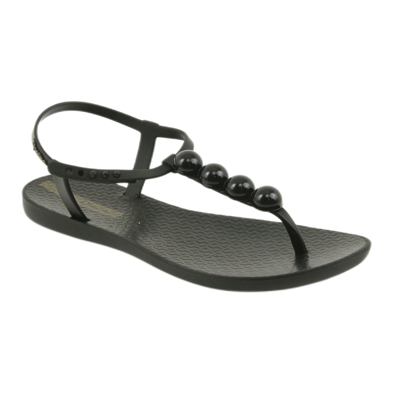 Ipanema sandaler damskor flip-flops med bollar 82517 svart 1