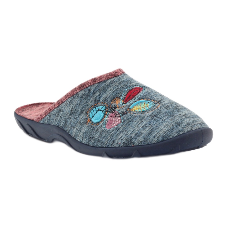 Befado färgade damskor pu 235D151 blå 1