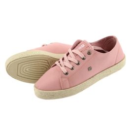 Big Star Rosa kvinnors espadrilles sneakers 274425 5