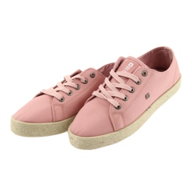 Big Star Rosa kvinnors espadrilles sneakers 274425 3