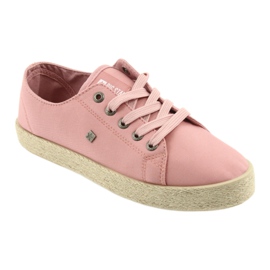 Big Star Rosa kvinnors espadrilles sneakers 274425 1