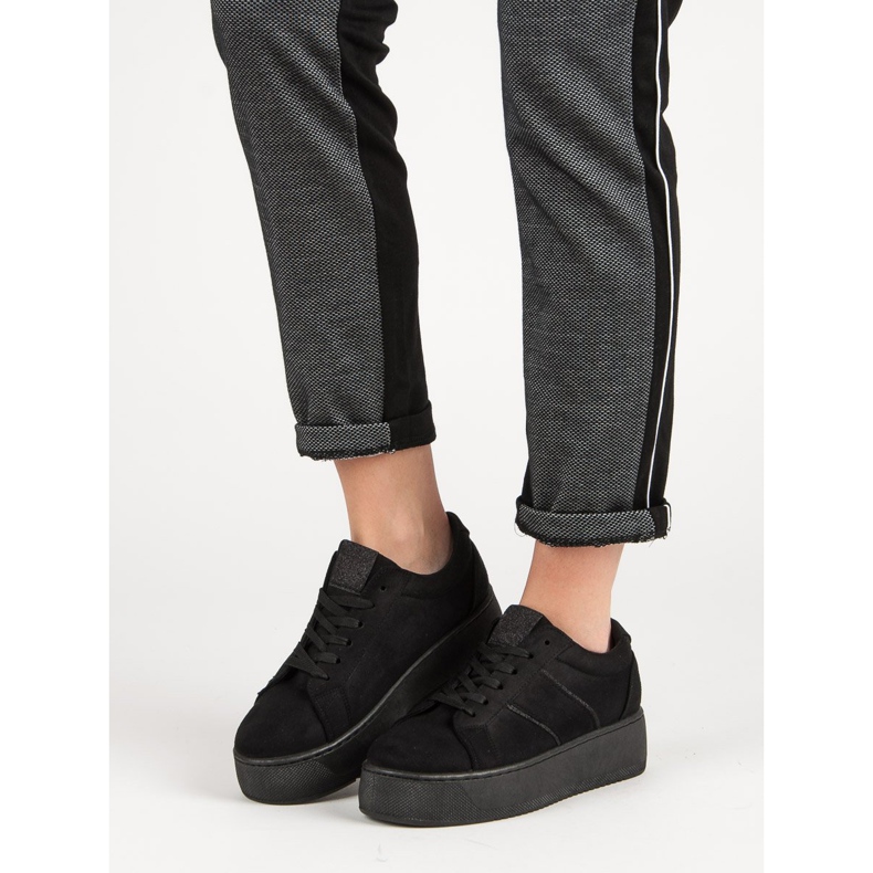 Mocka sportskor svart 1