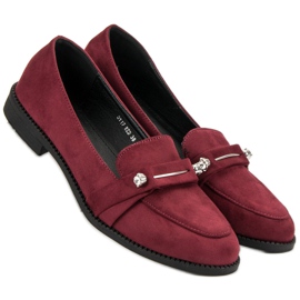 Nio Nio Maroon loafers röd 2