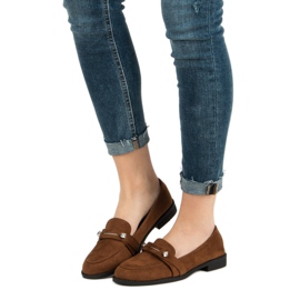 Nio Nio Kamel loafers brun 1