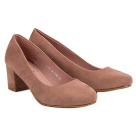 Seastar Mocka Pumps Smutsiga Rosa 2