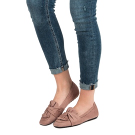 Ballerinor i mocka rosa 1