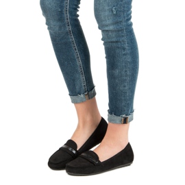 Casual mocka loafers svart 1