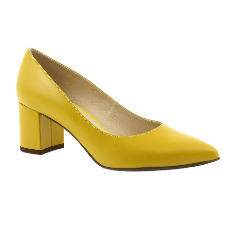 Pumpar och skor för kvinnor Anis senap mångfärgad 1