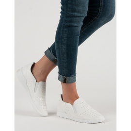Queen Bee Slip On Light Sneakers vit 2