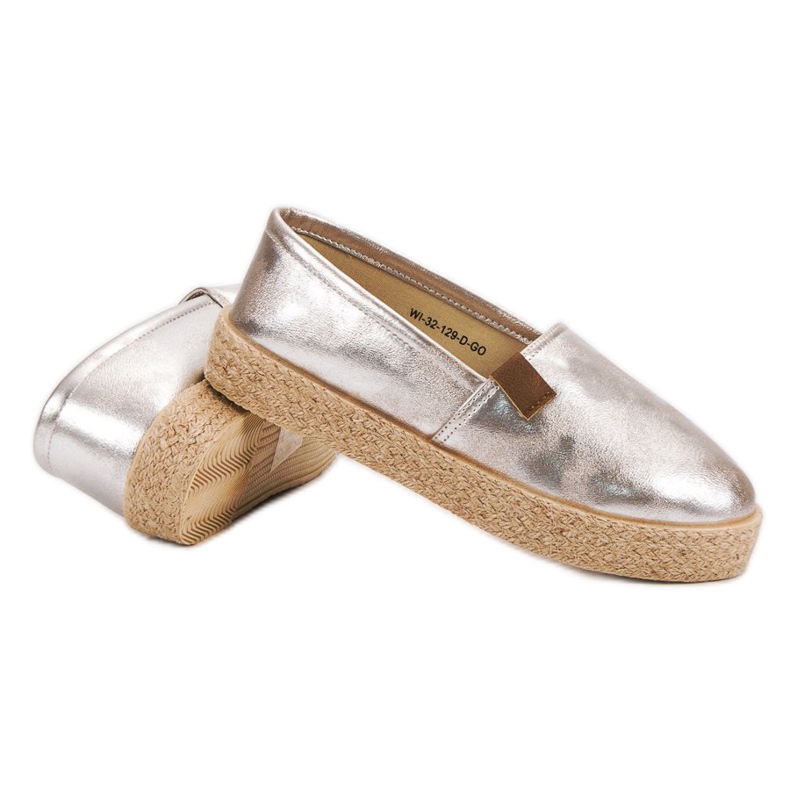 Golden Espadrilles gyllene 1