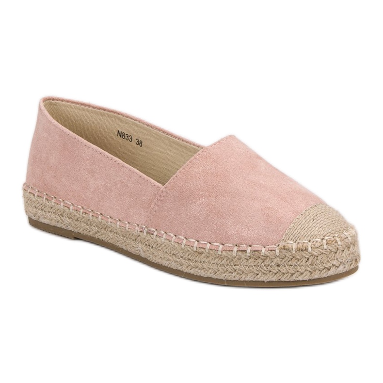 Small Swan Mocka Espadrilles rosa 1