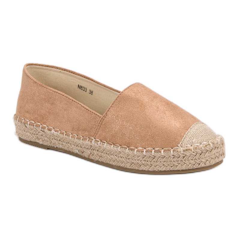 Small Swan Mocka Espadrilles brun 1