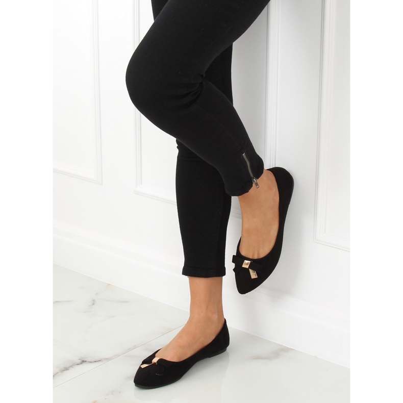 Svarta kvinnors ballerinor JM3550J Negro 1