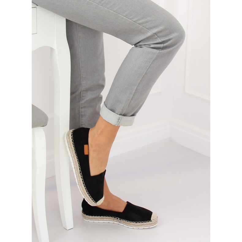 Svart RC-61 Svart espadriller i mocka 1