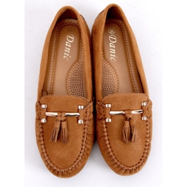 Damloafers camel L7183 Camel brun 1