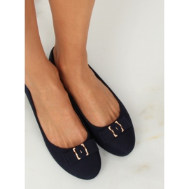 Marinblå ballerinor för kvinnor JM3553J Azul Marino 1