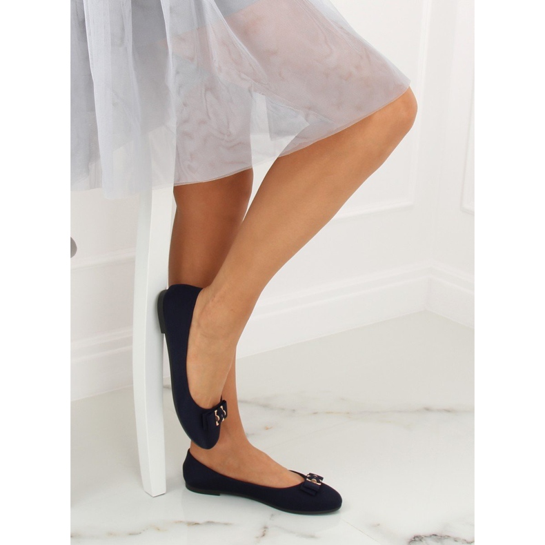 Marinblå ballerinor för kvinnor JM3553J Azul Marino 2