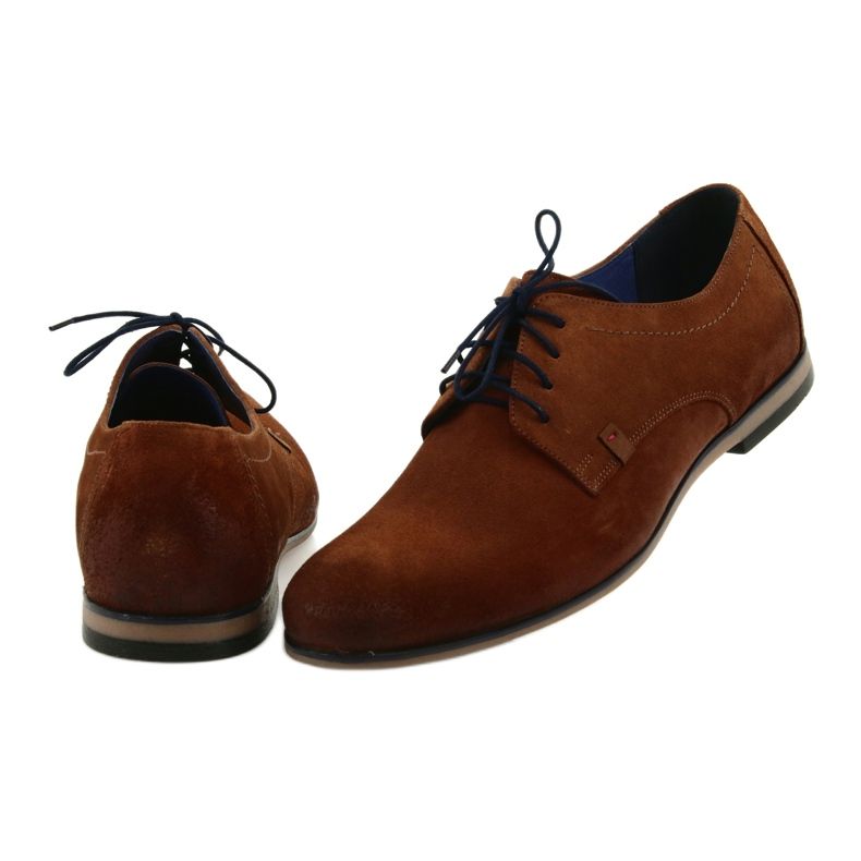 Nikopol Herrläderskor mocka 1709 kamel beige 4