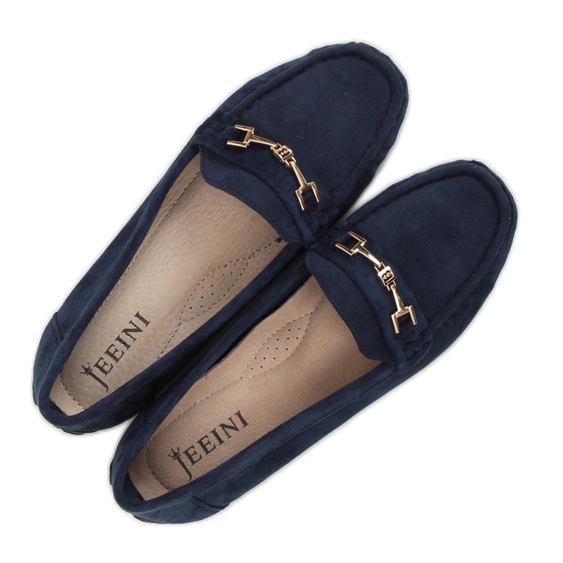 Loafers dam marinblå R819 Navy 1