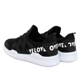 Svarta R-392 Svarta sportskor 2