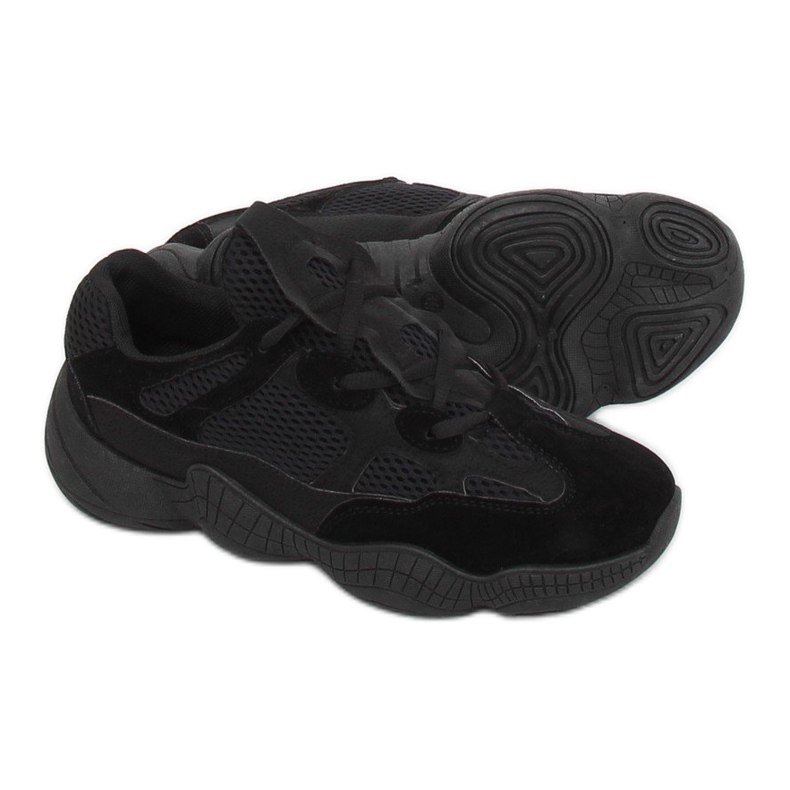 Svart MS521 Svarta sportskor 2