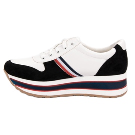 Seastar Trendiga sneakers vit svart mångfärgad 1