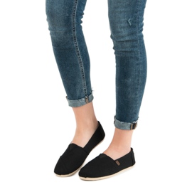 Klassiska svarta slipons 1