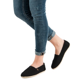 Klassiska svarta slipons 2