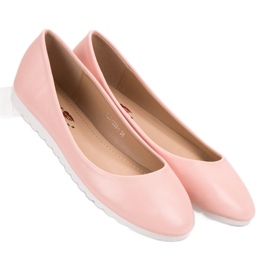 Yes Mile Klassiska ballerinor rosa 2