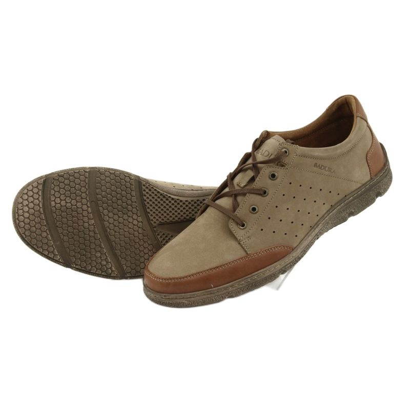 Herrskor Badura 3524 beige / brun 4