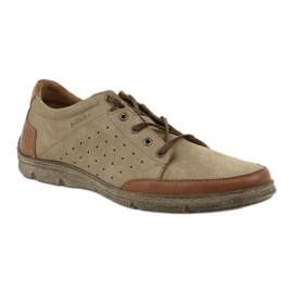Herrskor Badura 3524 beige / brun 1