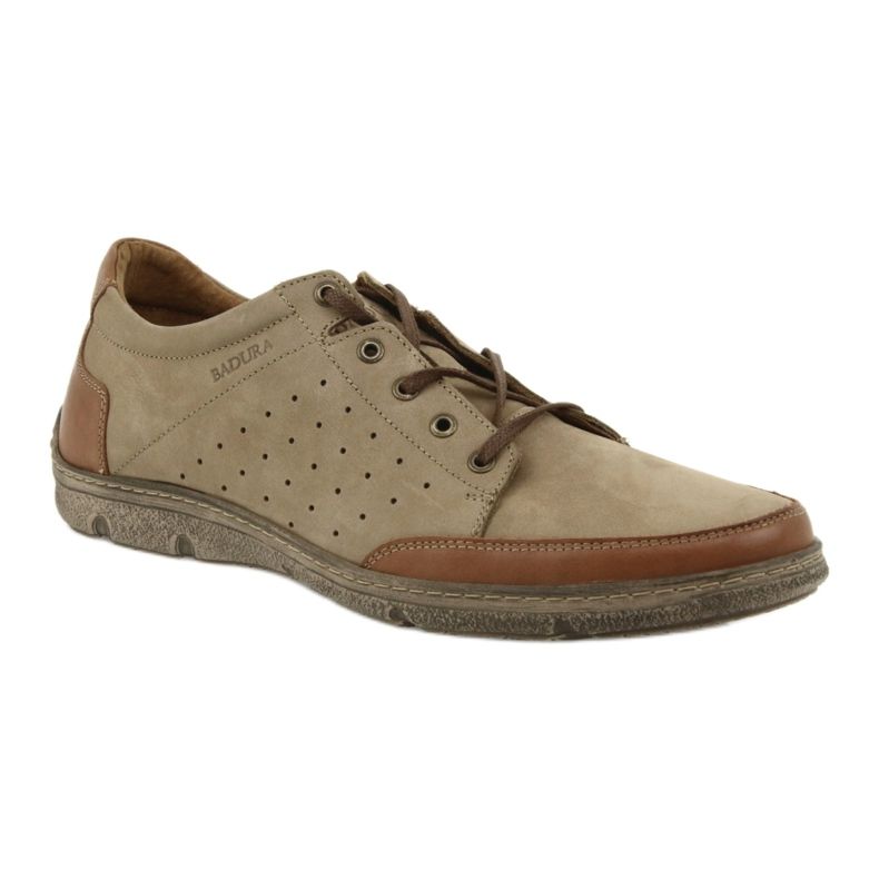 Herrskor Badura 3524 beige / brun 1