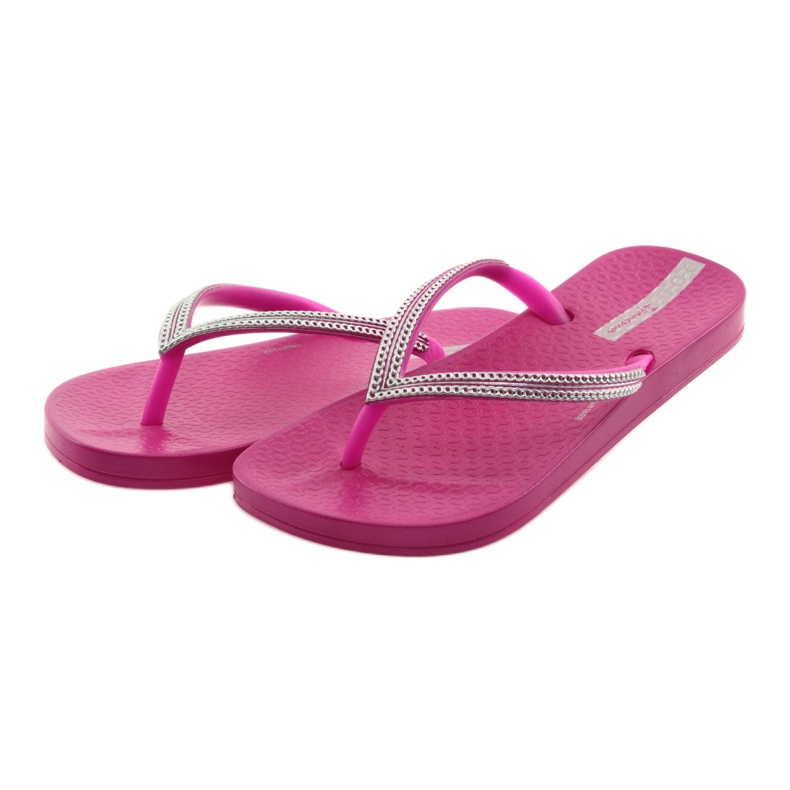 Ipanema Flickors flip flops silverkedjor 82528 rosa 3