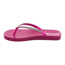 Ipanema Flickors flip flops silverkedjor 82528 rosa 2