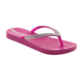 Ipanema Flickors flip flops silverkedjor 82528 rosa 1