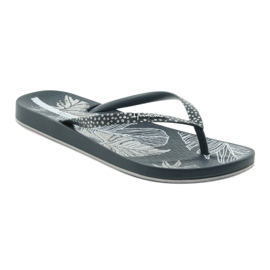 Ipanema 82525 jeans flip-flops för kvinnor grå mångfärgad 1
