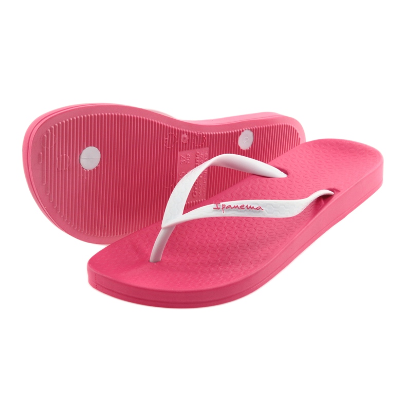 Ipanema 81030 flip-flops för fritidsbruk vit rosa 4