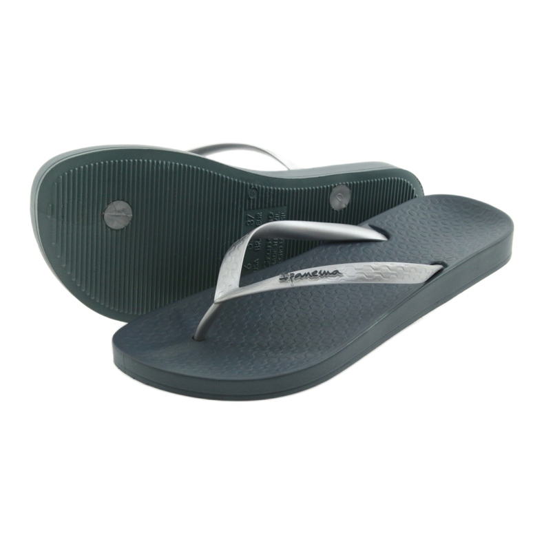 Ipanema 81030 flip-flops för fritidsbruk grå marinblå 4