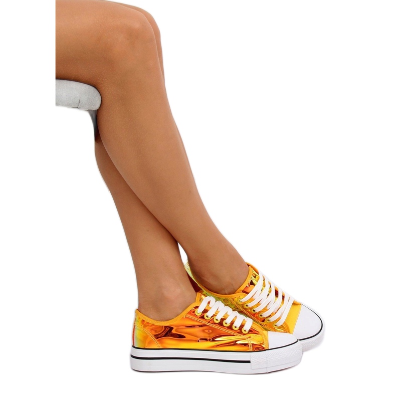 Gula XL19P gula bensinskor gyllene 1