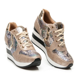 Sergio Todzi Wedge Sneakers gul 2