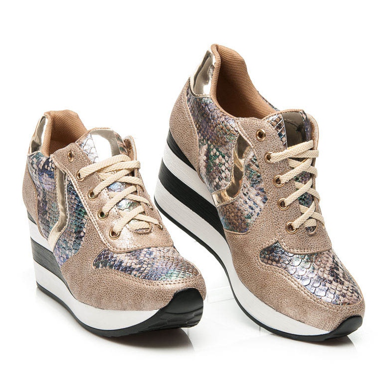 Sergio Todzi Wedge Sneakers gul 2