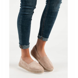 Small Swan Beige mocka Espadrilles 2