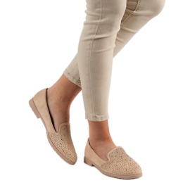 Beige herrar med kristaller 1