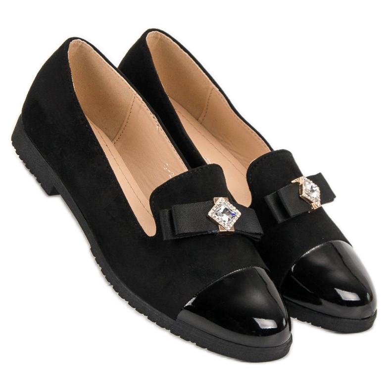 Herrar med en lackad näsa svart 2